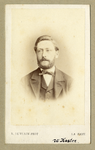 105380 Portret van W. Koster, geboren 1834, hoogleraar in de geneeskunde aan de Utrechtse hogeschool (1862-1888), ...